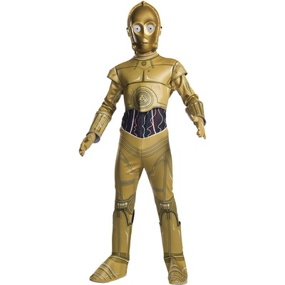 Rubies Детски карнавален костюм Rubies - Star Wars, C-3PO, размер L (883028267835)