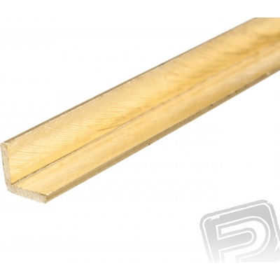 aero-naut Mosazný L profil 3x3x1000 mm 1 ks