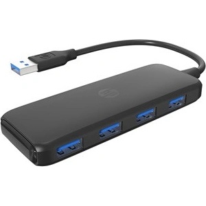 HP USB (3.0) хъб 4-портов, DHC-CT110, черен, Hewlett-Packard (8YJ86AA)