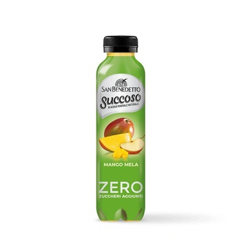 Image 1 of San Benedetto 12 х 400мл. Сок San Benedetto Succoso Zero манго и ябълка