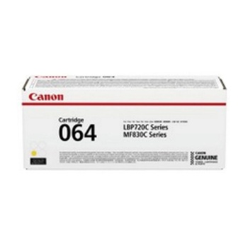Canon 064 оригинална жълта тонер касета 5000 страници (4931C001)