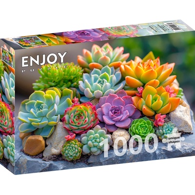 ENJOY Sukulenty 1000 dílků