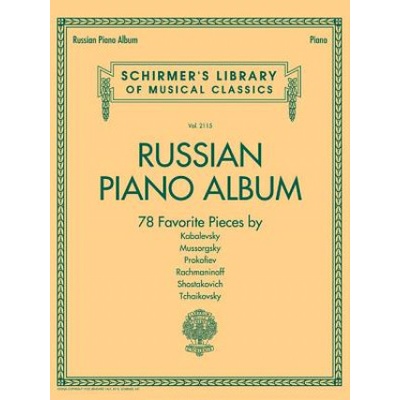 Russian Piano Album: Schirmer's Library of Musical Classics Vol. 2115