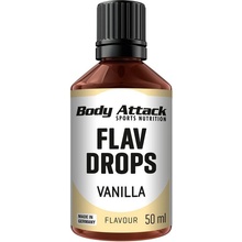 Body Attack Attack Flav Drops vanilka 50 ml