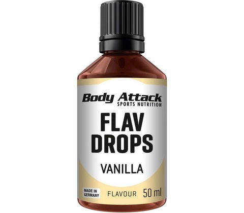 Body Attack Attack Flav Drops vanilka 50 ml