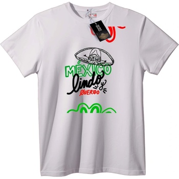 NOONEBRAND Тениска México череп - 2XL, White