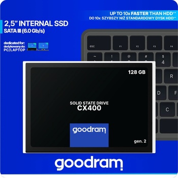 Goodram CX400 128GB, SSDPR-CX400-128