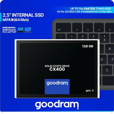 Goodram CX400 128GB, SSDPR-CX400-128