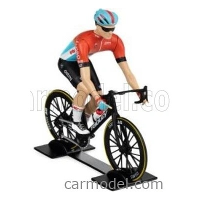 Solido Figures Ciclista Cyclist Team Lotto Dstny Tour De France 2023 Červená Modrá 1:18
