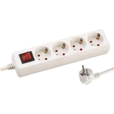 EUROLAMP 4 Plug 1,5 m Switch (10202)
