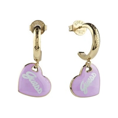 Guess Náušnice Vintage Purple 5151 JUBE05151JWYGLCT/U
