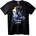 NOONEBRAND Тениска Смъртта Игра приключи - 7XL, Black