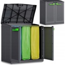 Keter Compact Store Recyklačný kôš - sivý 99612
