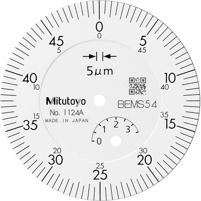Mitutoyo Úchylkoměr číselníkový analogový 40/3,5/0,005mm iso mitu-1124ab