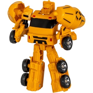 RAYA TOYS Метална трансформираща фигура 2 в 1 Raya Toys - Armored Alloy Beast, Бетоновоз (510125161) - ozone