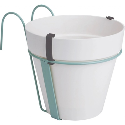 elho Kvetináč Loft Urban Balcony Potholder biely 27 x 20 x 28 cm