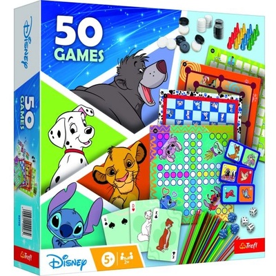 Trefl ИГРА Комплект 50 игри Disney (02928)