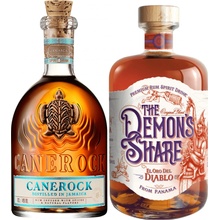 Canerock + The Demon's Share El Oro del Diablo 40% 2 x 0,7 l (set)