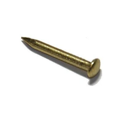 Klinec oceľový pomosadzený, 1,3x13mm, Ms