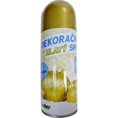 Wiky Dekorační sprej Zlatý 250ml