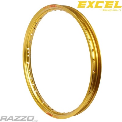 Přední ráfek Excel Rims 21x1,60 36 děr zlatý Kawasaki / KTM / Husqvarna