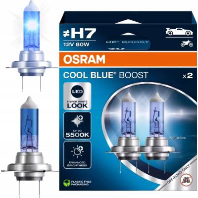 Osram Cool Blue Boost H7 PX26d 12V 80W 62210CBB