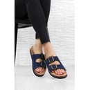 Timelook fashion dámské pantofle 460NA modrá
