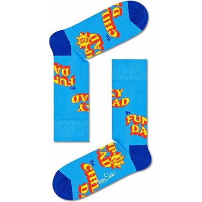 Happy Socks Чорапи Happy Socks Number One Dad в тюркоазено (NOD01.6300)