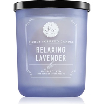DW HOME Signature Relaxing Lavender ароматна свещ black lid 425 гр