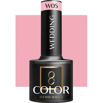 OCHO NAILS Hybridný lak na nechty svadobný W05 -5 g