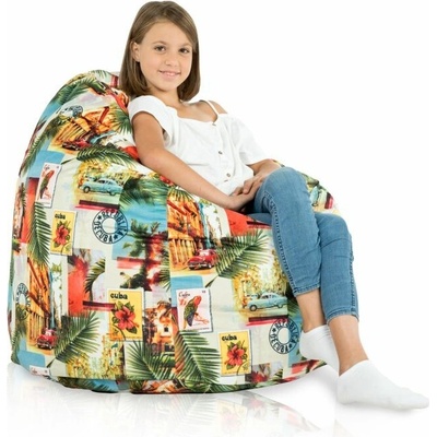 Intermedic sedací vak Bag Sako Cuba 300 L polyester motív Kuba veľkosť XL