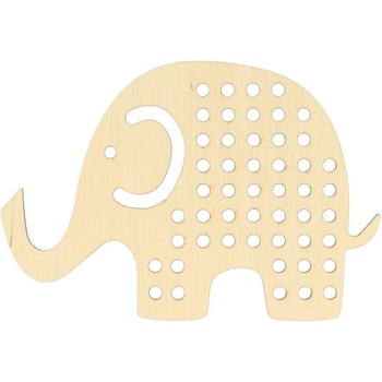 Natana šablóna na vyšívanie sloník 8x12cm