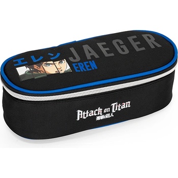 Panini Овален ученически несесер Panini Comix Anime - Attack on Titan Style (70589AOT)