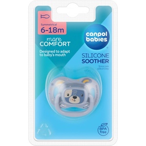 Canpol babies Залъгалка сил сим 6-18м cute animals синя f