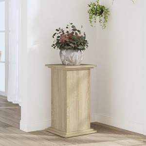 vidaXL Стойка за растения Дъб сонома 33 x 33 x 60 см (852962)