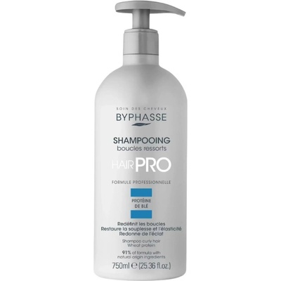 BYPHASSE Hair Pro šampon pro kudrnaté a vlnité vlasy 750 ml
