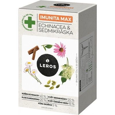 Leros Imunita MAX Echinacea&Sedmikráska 20 x 1,2 g