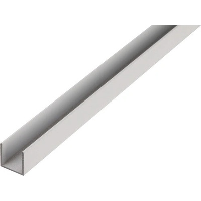 U profil alu biely 10x10x10x1 mm 2,6 m