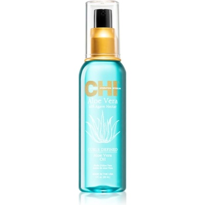 CHI Haircare Aloe Vera Curls Defined сухо олио за къдрава коса 89ml
