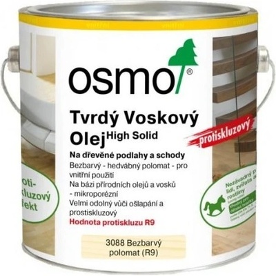 Osmo 3088 Tvrdý voskový olej protišmykový 0,75 l Bezfarebný
