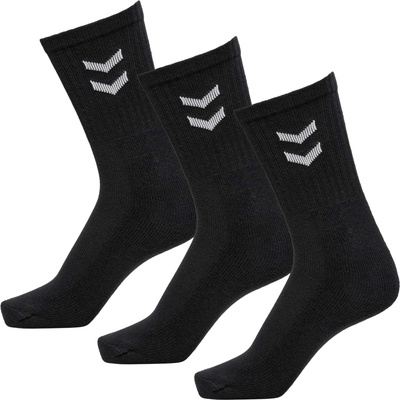 Hummel ponožky Basic 3-Pack čierna
