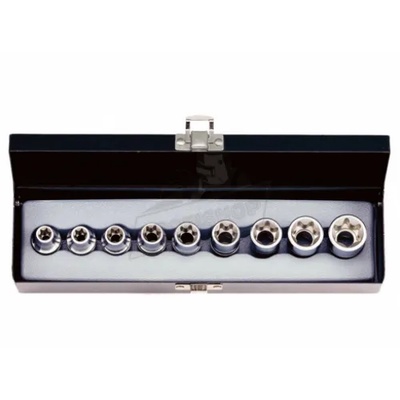 FORCE Вложки 1/2" Е (Е10-Е11-Е12-Е14-Е16-Е18-Е20-Е22-Е24) комплект 9 бр. jn66328 force 4093 (jn66328)