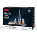 CubicFun 3D puzzle CityLine panorama svítící Dubaj 182 ks