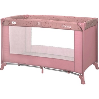 Lorelli Бебешка кошара на 1 ниво Lorelli - Carina, Pink Stars (10080662606)