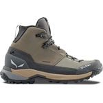 Salewa Дамски туристически обувки Salewa Women's Puez Leather Mid PTX Walking boots - Bungee Cord / Onyx - размер 37 (EU) (119-1013-0114)
