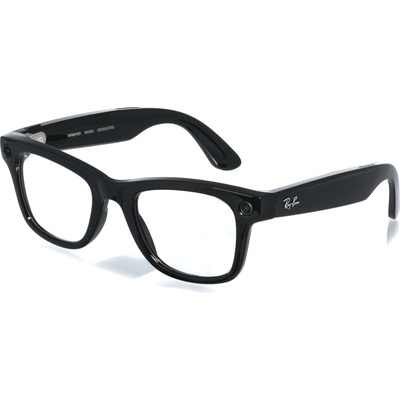 Meta Ray-Ban Wayfarer Shiny Black, Clear RW4006 601/SB50