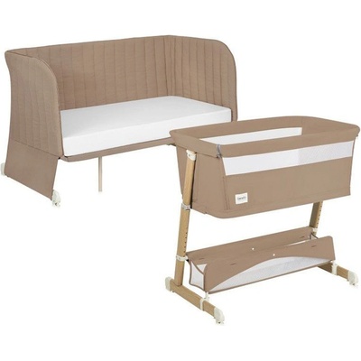 Lionelo Бебешко легло 5 в 1 Lionelo - Thomi Plus, Beige Carmel (5903771719889)