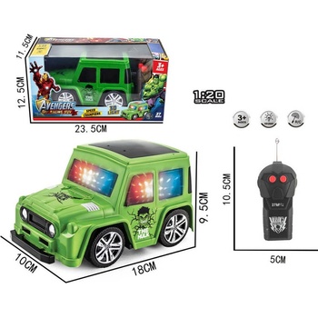 ЗЕЛЕН ДИСКО ДЖИП РАДИОКОНТРОЛ 2 ПОСОКИ