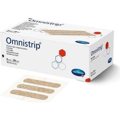 HARTMANN - RICO a.s. Omnistrip® proužky na stažení rány z NT varianta: 6 x 38 mm, 50 x 6 ks
