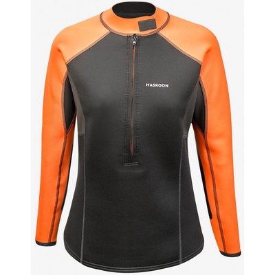 SIMOND top 1/2 zips 2/3 mm čierna